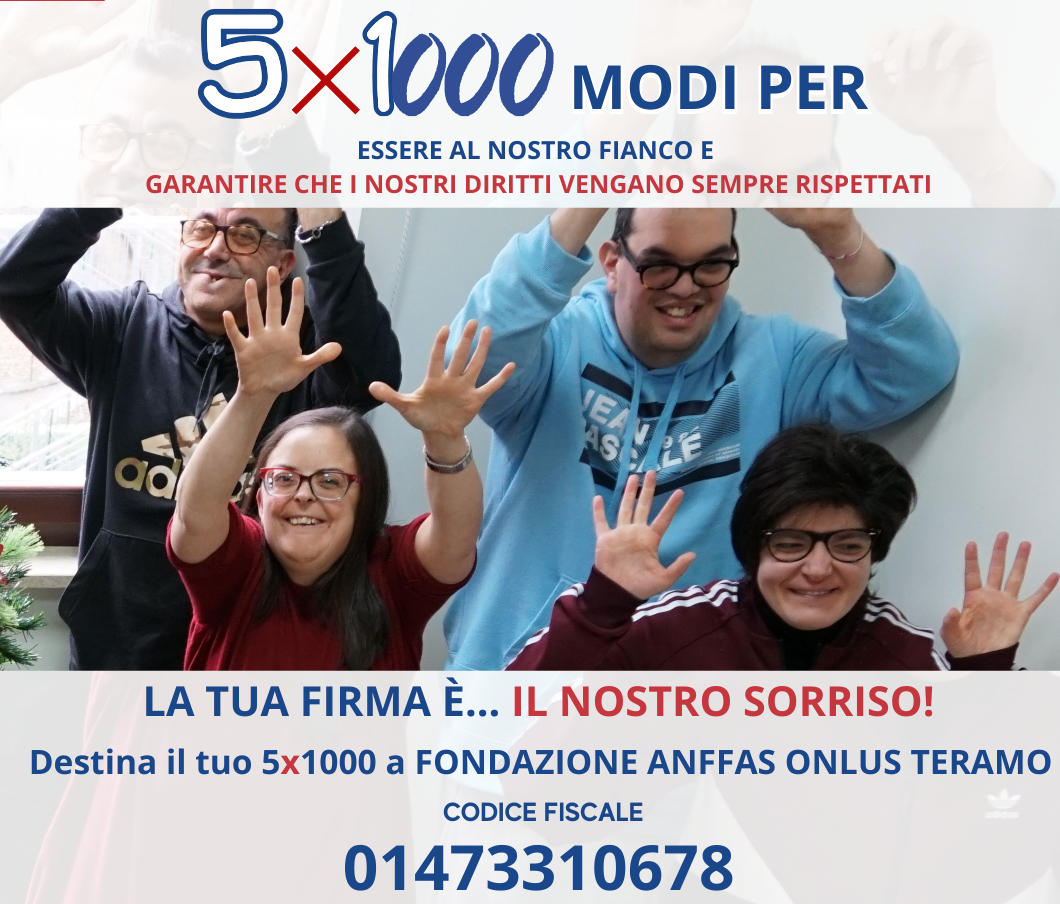 Il tuo 5X1000 è molto di più di una firma